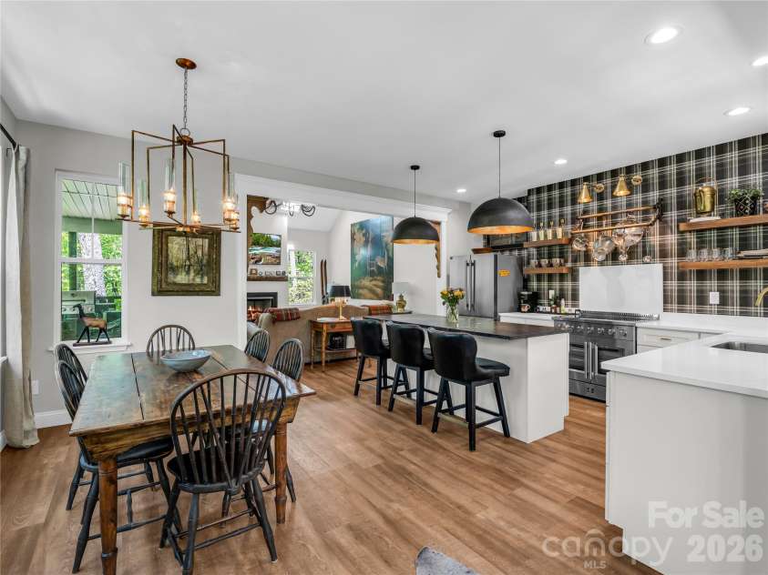 737 Melrose Mountain Road, Tryon, NC 28782.  MLS# CAR4380872, YatesRealty ID 24564. Dream Kitchen!
