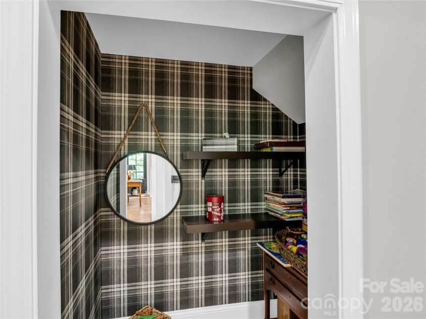 737 Melrose Mountain Road, Tryon, NC 28782.  MLS# CAR4380872, YatesRealty ID 24564. Hallway Nook