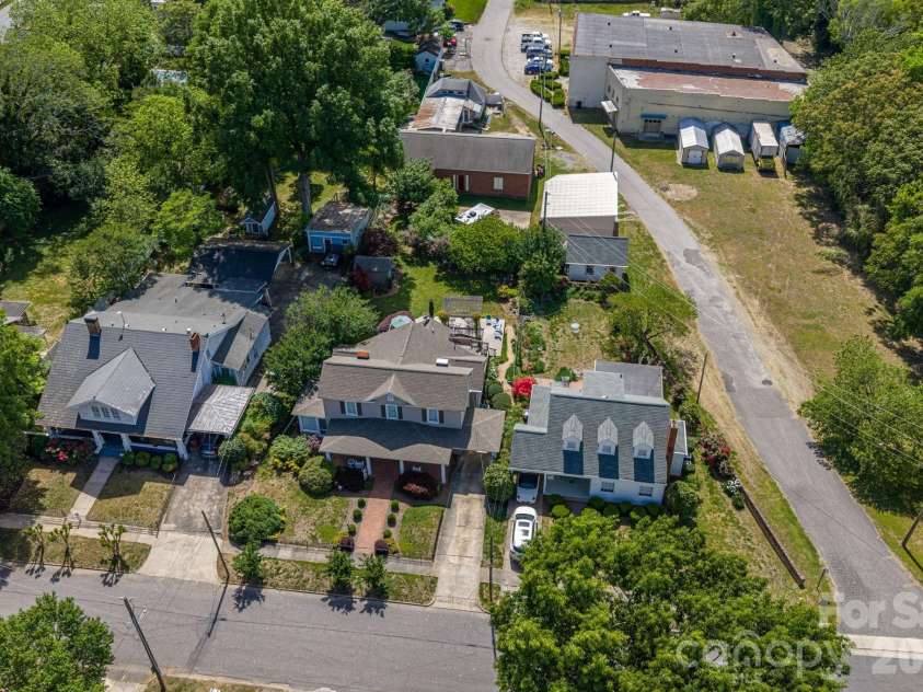 314 Cedar Street, Lincolnton, NC 28092.  MLS# CAR4381712, YatesRealty ID 24565. Aerial