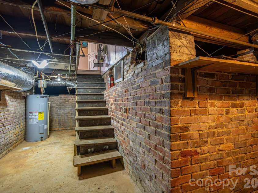 314 Cedar Street, Lincolnton, NC 28092.  MLS# CAR4381712, YatesRealty ID 24565. Cellar