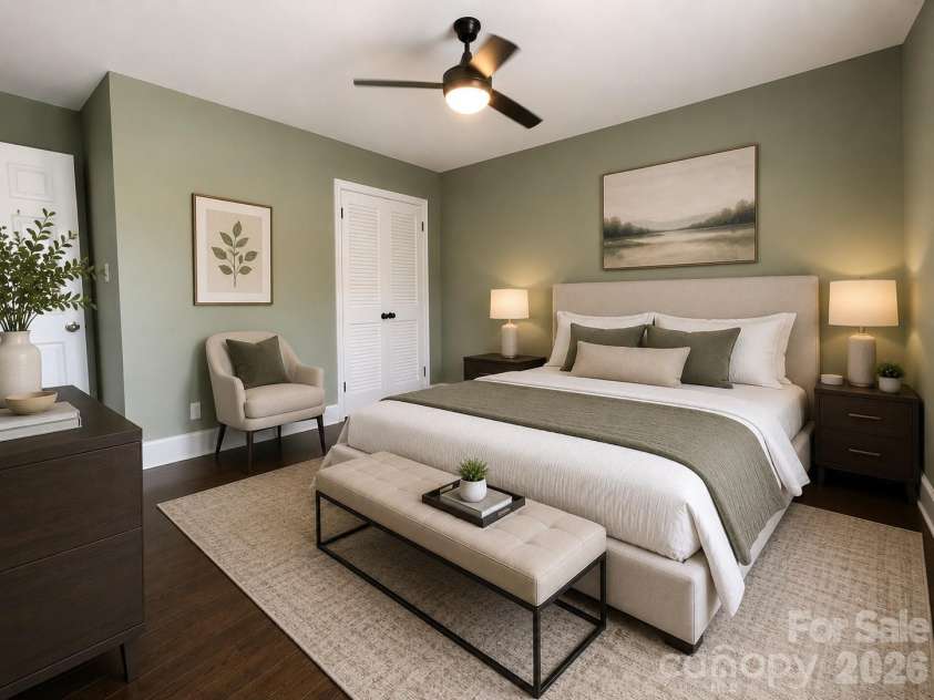 7113 Sterncrest Place, Charlotte, NC 28210.  MLS# CAR4402347, YatesRealty ID 24566. Virtually Staged