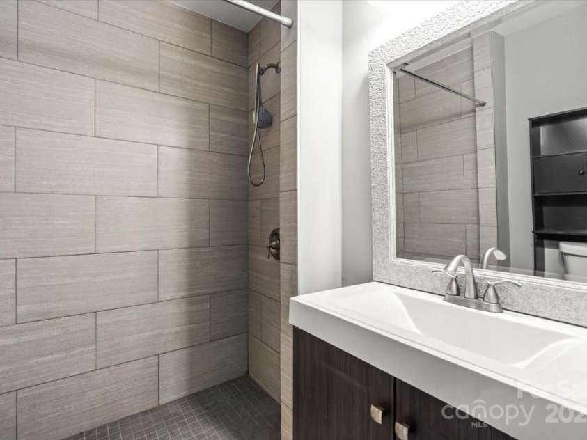 113 5th Avenue, Gastonia, NC 28052.  MLS# CAR4269345, YatesRealty ID 24569. HUGE walk in tile shower in primary BA