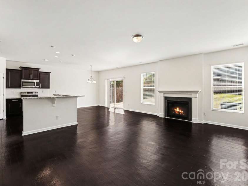 2828 San Saba Street, Charlotte, NC 28214.  MLS# CAR4373803, YatesRealty ID 24571. Fireplace is Virtually Staged