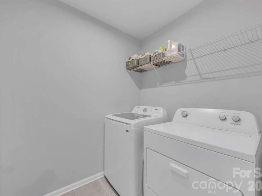 11310 Bartrams Way, Charlotte, NC 28278.  MLS# CAR4345308, YatesRealty ID 24575. Laundry Room on Second Floor