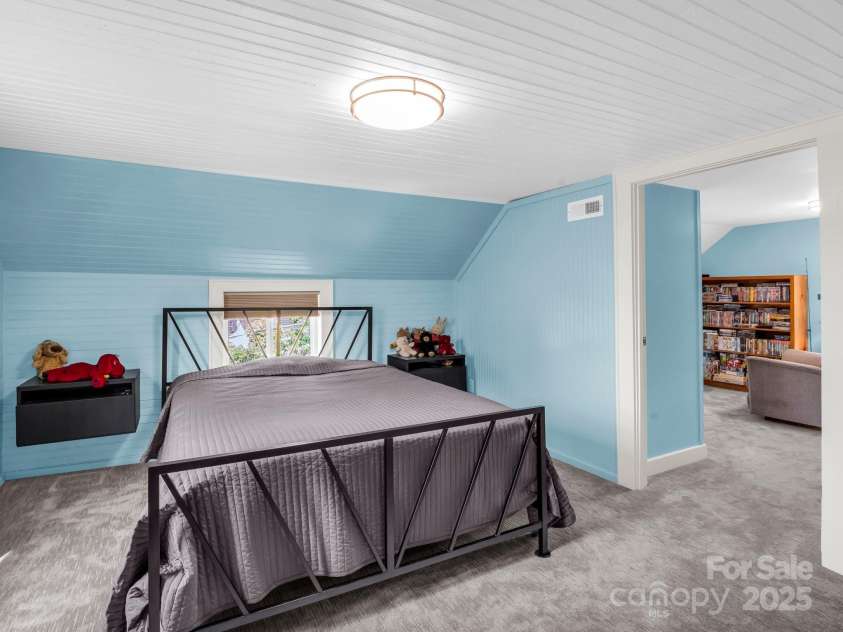 55 Lanier Street, Tryon, NC 28782.  MLS# CAR4276208, YatesRealty ID 24579. Bedroom #3 has an office/den attached