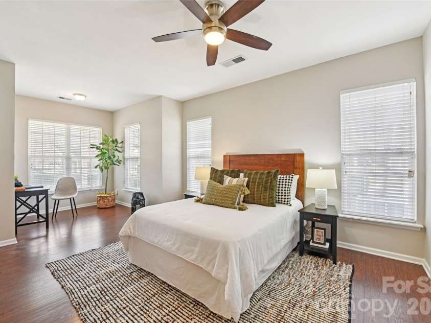 8603 Bookwalter Court, Charlotte, NC 28277.  MLS# CAR4340517, YatesRealty ID 24586. 1st Floor Primary Bedroom