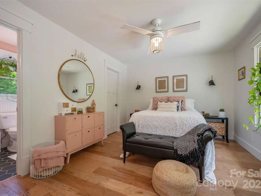 54 Holland Drive, Columbus, NC 28722.  MLS# CAR4309470, YatesRealty ID 2459. Upstairs bedroom