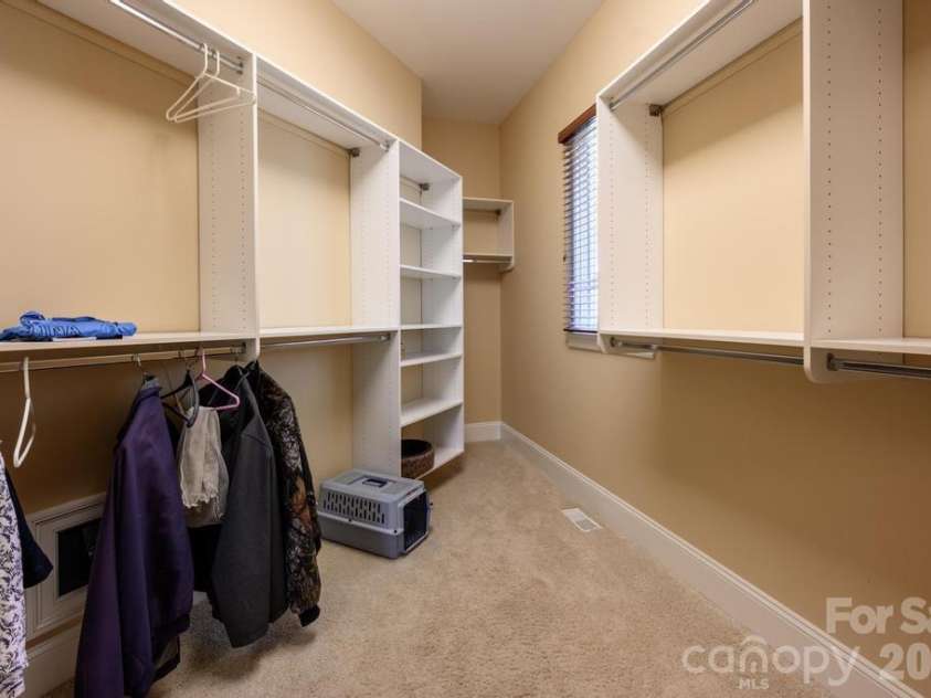 7315 Bay Ridge Drive, Denver, NC 28037.  MLS# CAR4382243, YatesRealty ID 24590. Primary bedroom closet 2