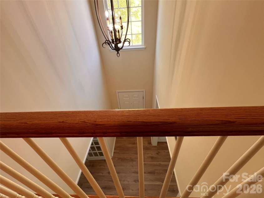 7709 Greylock Ridge Road, Matthews, NC 28105.  MLS# CAR4374056, YatesRealty ID 24593. Upstairs (Railing)