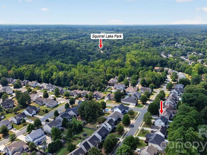 7709 Greylock Ridge Road, Matthews, NC 28105.  MLS# CAR4425798, YatesRealty ID 24593. Community Location