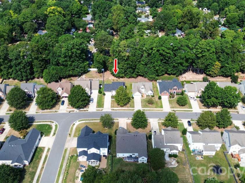 7709 Greylock Ridge Road, Matthews, NC 28105.  MLS# CAR4425798, YatesRealty ID 24593. Location