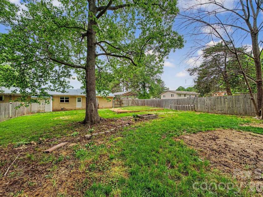 630 Ginger Cake Road, Lancaster, SC 29820.  MLS# CAR4378541, YatesRealty ID 24595. Back yard/Rear Exterior