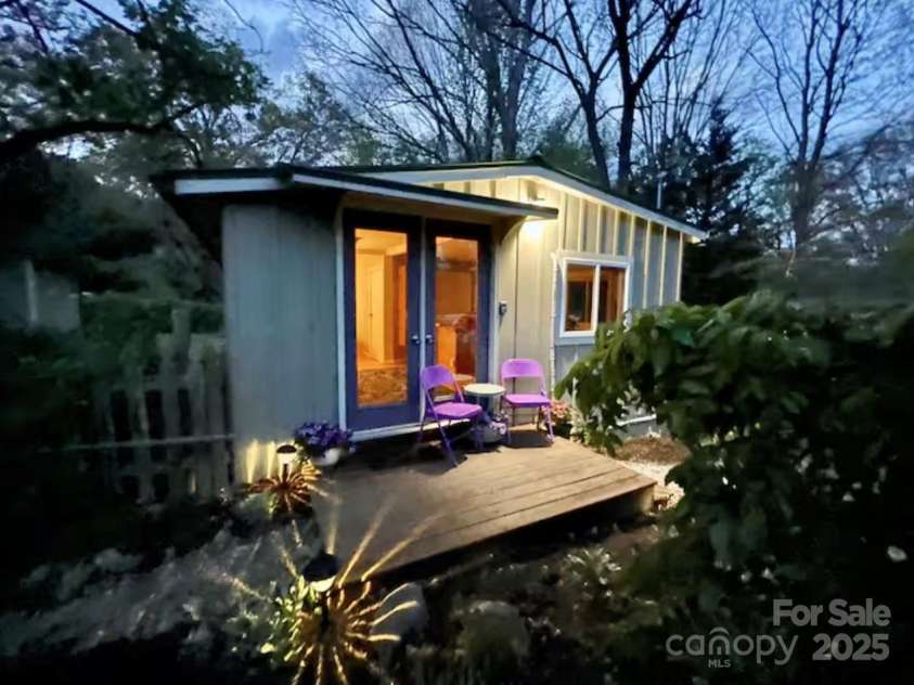 75 Cisco Road, Asheville, NC 28805.  MLS# CAR4269545, YatesRealty ID 24596. Well lit. Fully Furnished Short Term Rental on Site