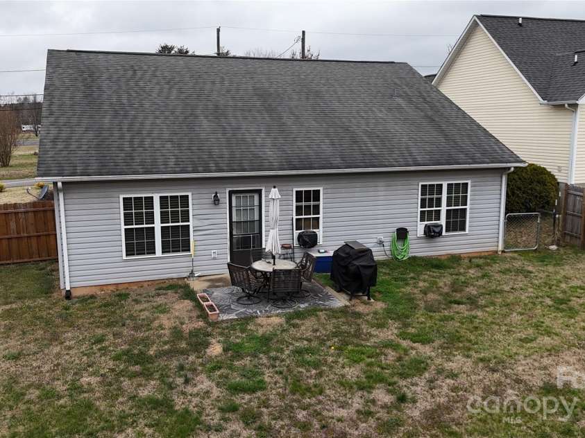 90 Elm Street, Morganton, NC 28655.  MLS# CAR4235791, YatesRealty ID 2460. Back of Home