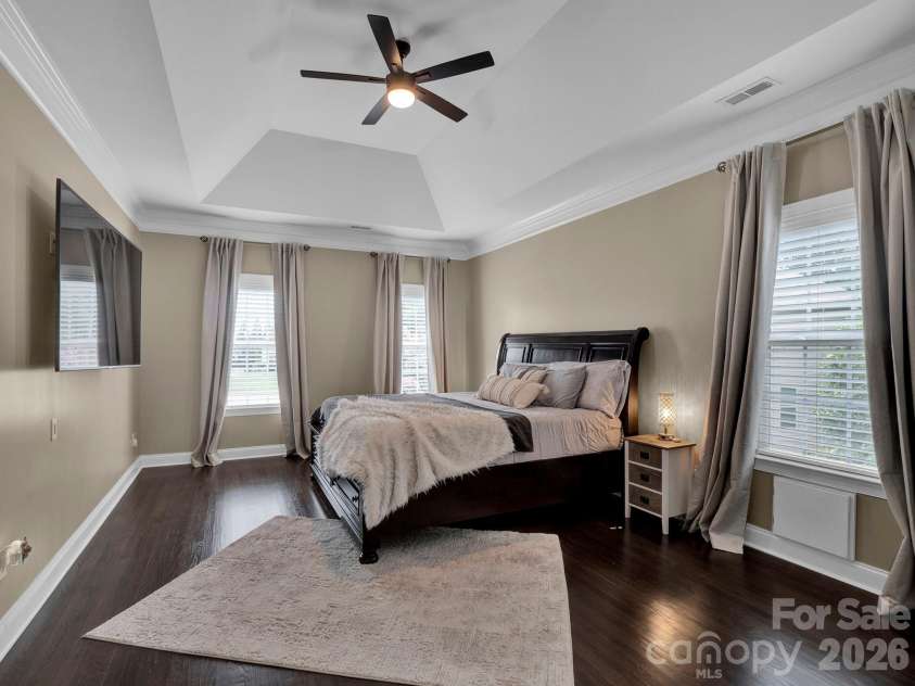2652 Bedford Place, Concord, NC 28027.  MLS# CAR4368949, YatesRealty ID 24604. Master Bedroom
