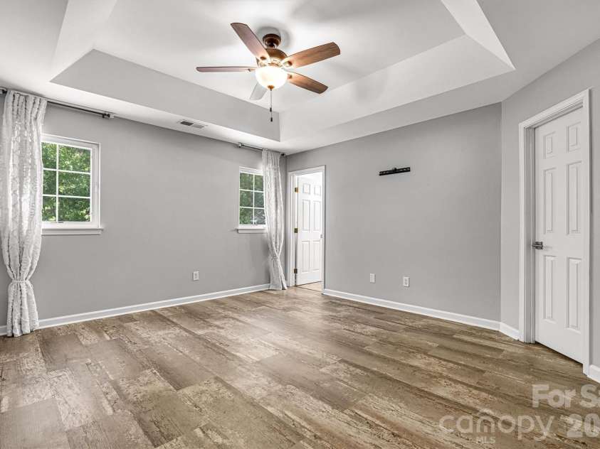 122 Kallie Loop, Mooresville, NC 28117.  MLS# CAR4367976, YatesRealty ID 24608. Primary bedroom on 2nd floor. 