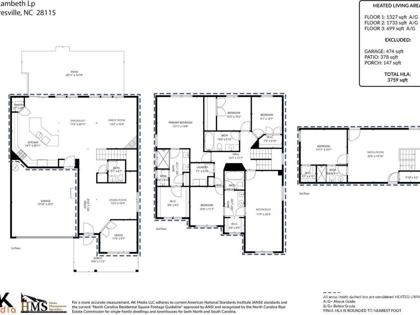 138 Lambeth Loop, Mooresville, NC 28115.  MLS# CAR4371351, YatesRealty ID 24617. 