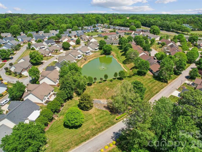 506 Hidden Creek Circle, Salisbury, NC 28147.  MLS# CAR4372810, YatesRealty ID 24619. Community Pond