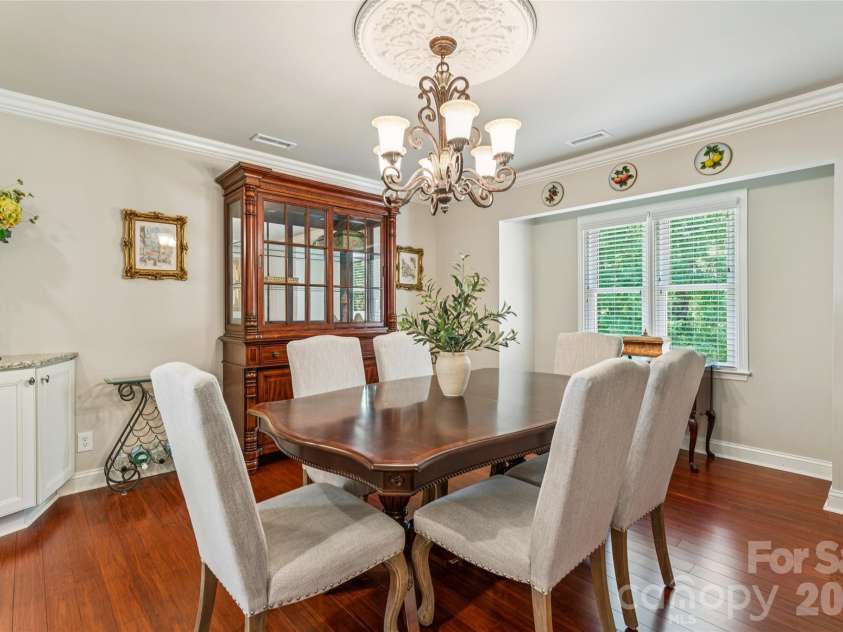506 Hidden Creek Circle, Salisbury, NC 28147.  MLS# CAR4372810, YatesRealty ID 24619. Dining room