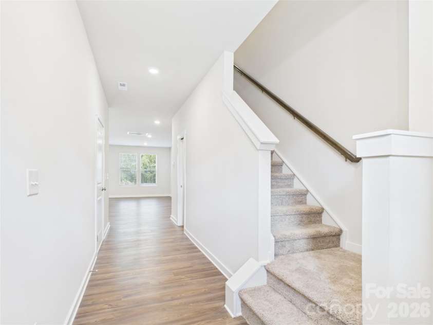 311 King Street, Kings Mountain, NC 28086.  MLS# CAR4349122, YatesRealty ID 2462. Entry view from foyer.