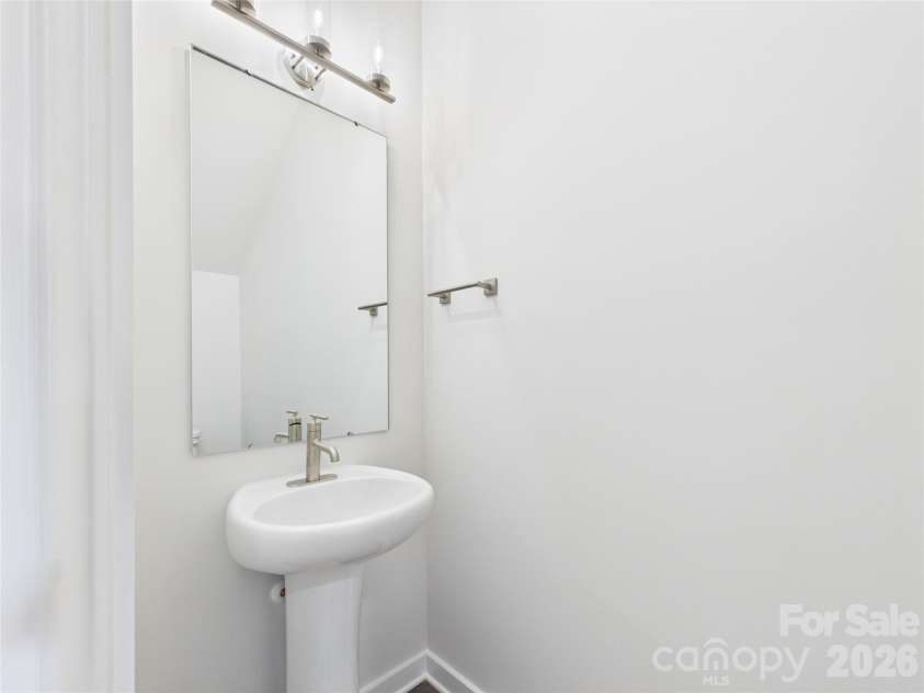 311 King Street, Kings Mountain, NC 28086.  MLS# CAR4349122, YatesRealty ID 2462. Powder room