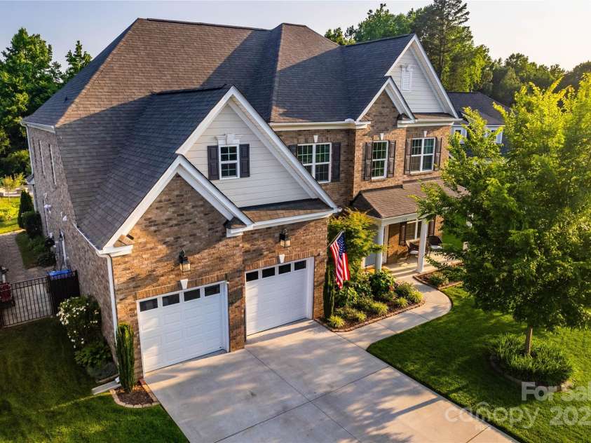 159 Holly Ridge Drive, Mooresville, NC 28115.  MLS# CAR4266521, YatesRealty ID 24623. Arlington plan by Niblock Homes