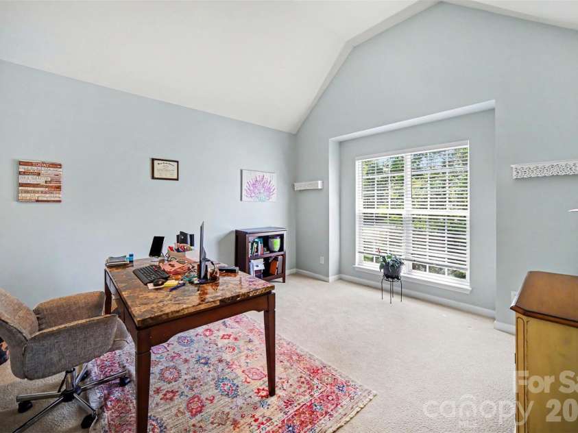 11539 Baystone Place, Concord, NC 28025.  MLS# CAR4382535, YatesRealty ID 24628. Main level office 