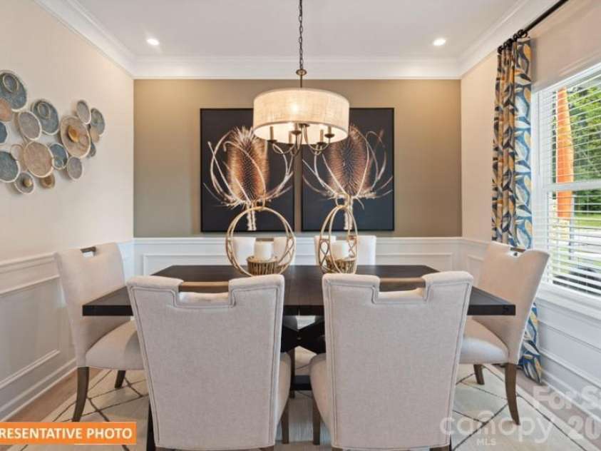 4239 Ruth Creek Court, Charlotte, NC 28216.  MLS# CAR4385601, YatesRealty ID 24640. Dining room or Study