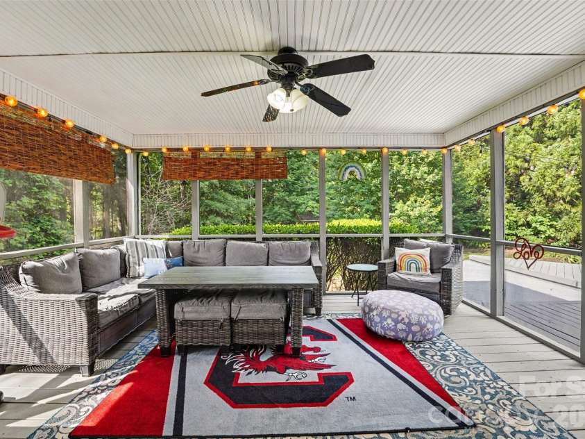 2272 Crosstrail Ridge, Rock Hill, SC 29732.  MLS# CAR4385538, YatesRealty ID 24641. Amazing oversized screened porch!
