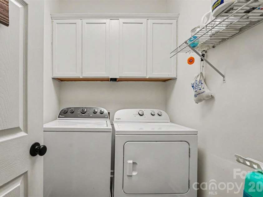 2272 Crosstrail Ridge, Rock Hill, SC 29732.  MLS# CAR4385538, YatesRealty ID 24641. Laundry room with shelving