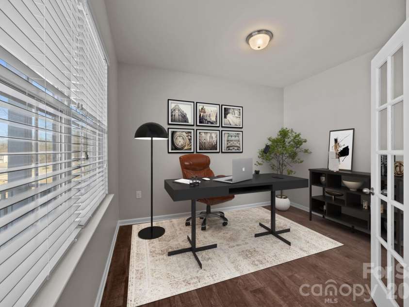 116 Rippling Water Drive, Mount Holly, NC 28120.  MLS# CAR4338264, YatesRealty ID 24647. Virtually staged office.