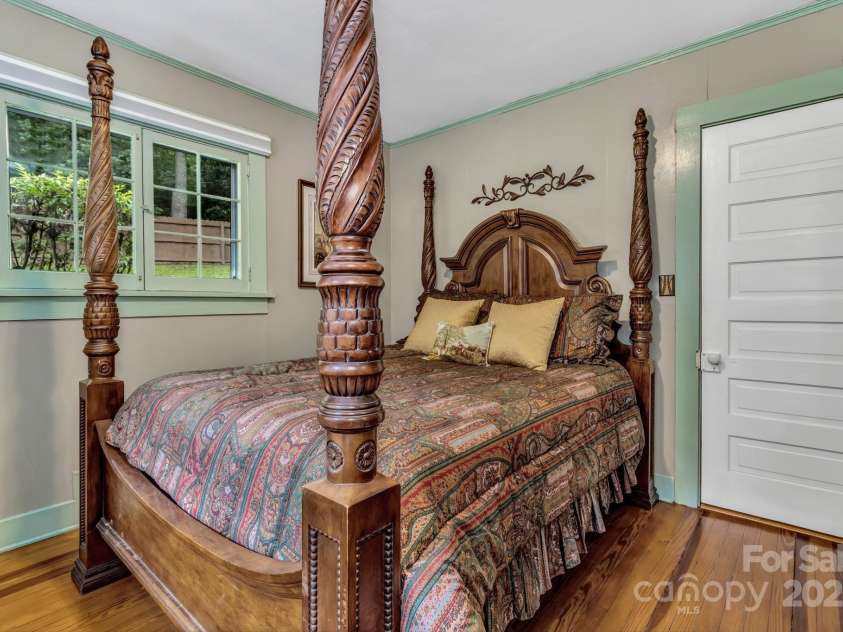 60 Meeks Road, Black Mountain, NC 28711.  MLS# CAR4269657, YatesRealty ID 24655. Downstairs Bedroom
