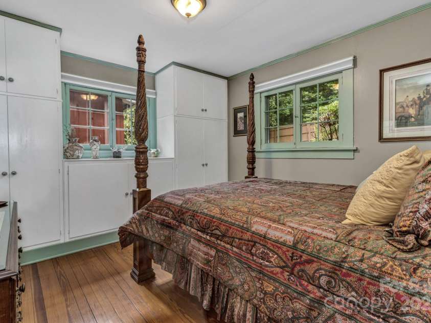60 Meeks Road, Black Mountain, NC 28711.  MLS# CAR4269657, YatesRealty ID 24655. Downstairs Bedroom