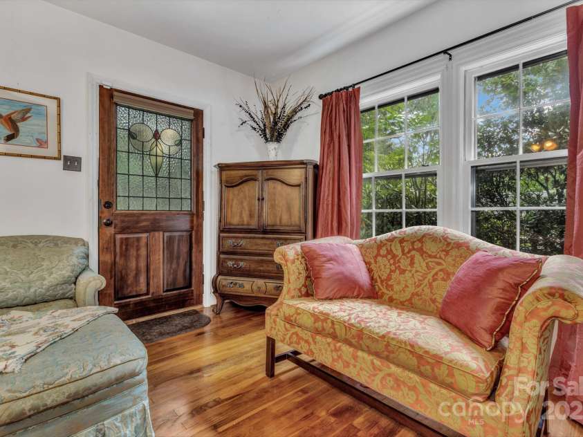 60 Meeks Road, Black Mountain, NC 28711.  MLS# CAR4269657, YatesRealty ID 24655. Primary Bedroom Suite with outside access