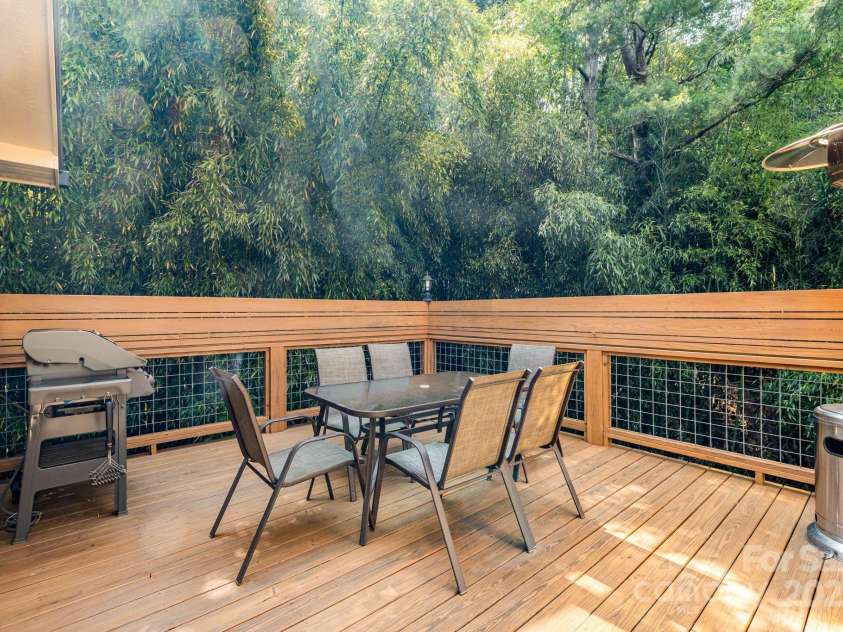 506 Hiawassee Avenue, Black Mountain, NC 28711.  MLS# CAR4265493, YatesRealty ID 24657. Private deck
