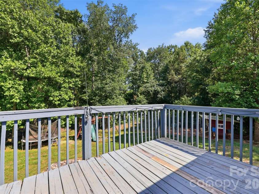 333 Howard Norton Drive, Hiddenite, NC 28636.  MLS# CAR4382521, YatesRealty ID 24658. Back deck