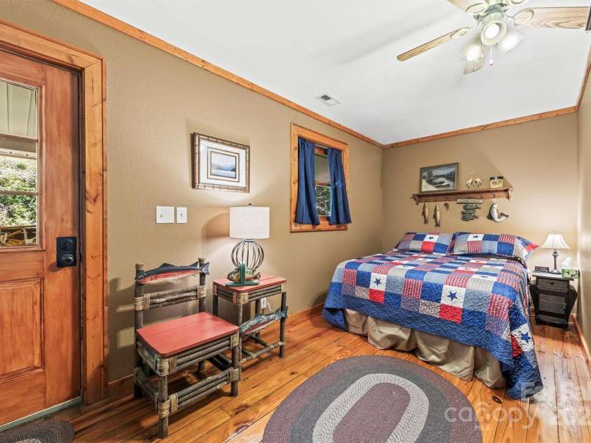 747 Bear Cove Circle, Bryson City, NC 28713.  MLS# CAR4278291, YatesRealty ID 24661. 2nd floor bedroom 2