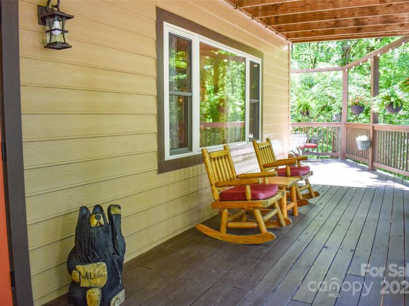 747 Bear Cove Circle, Bryson City, NC 28713.  MLS# CAR4278291, YatesRealty ID 24661. Multiple decks for outdoor enjoyment
