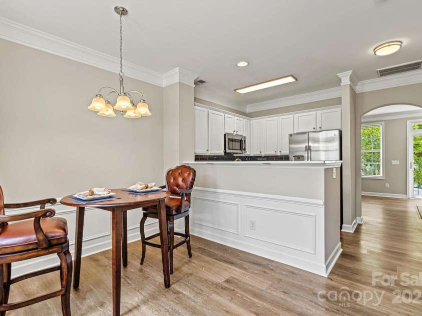 110 Dime Lane, Mooresville, NC 28117.  MLS# CAR4258926, YatesRealty ID 24663. Dining Area