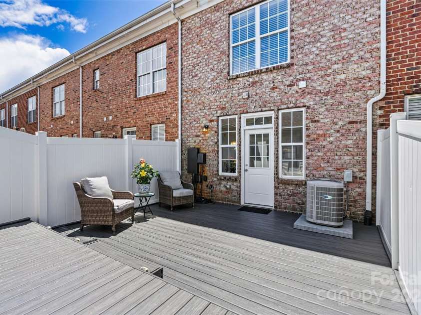110 Dime Lane, Mooresville, NC 28117.  MLS# CAR4258926, YatesRealty ID 24663. Enjoy your morning coffee out on the private back patio.