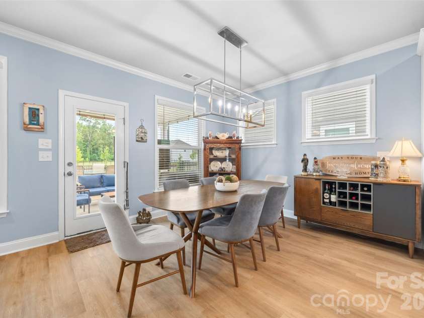 3129 Gavin Lane, Harrisburg, NC 28075.  MLS# CAR4384638, YatesRealty ID 24668. Dining Area