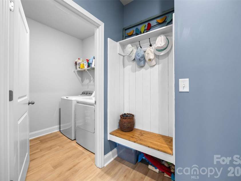 3129 Gavin Lane, Harrisburg, NC 28075.  MLS# CAR4384638, YatesRealty ID 24668. Drop Zone off Garage