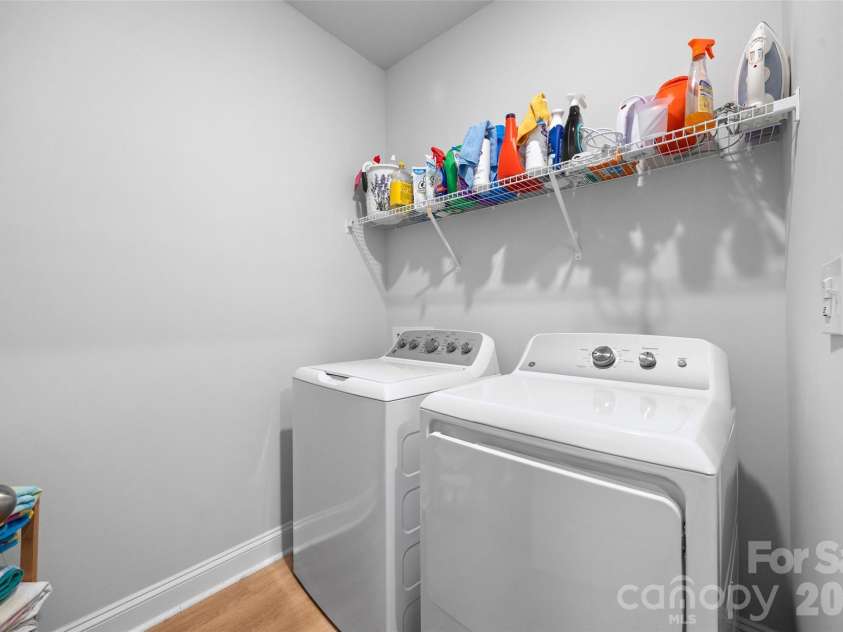 3129 Gavin Lane, Harrisburg, NC 28075.  MLS# CAR4384638, YatesRealty ID 24668. Laundry Room