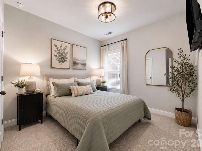 3129 Gavin Lane, Harrisburg, NC 28075.  MLS# CAR4384638, YatesRealty ID 24668. Virtually Staged to show Possible Decor