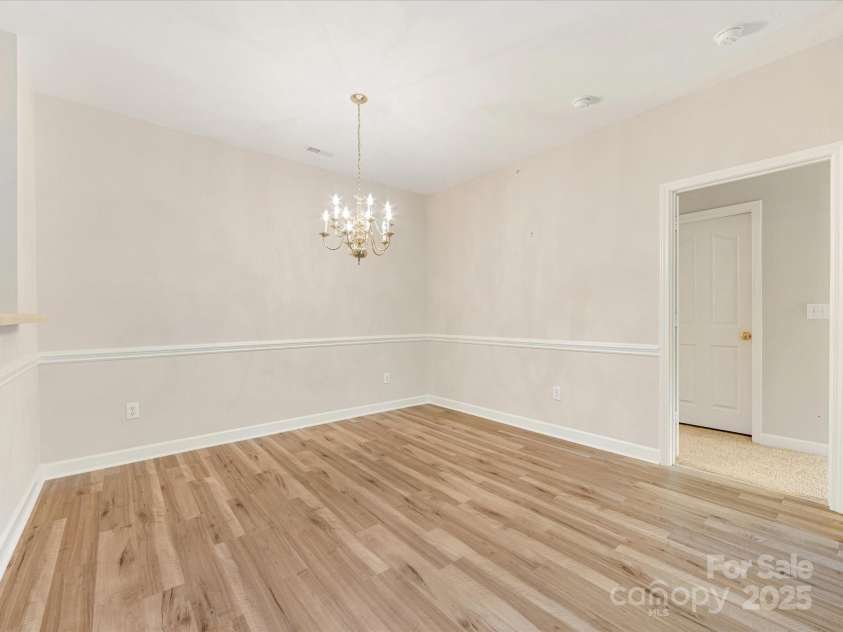 10650 Hill Point Court, Charlotte, NC 28262.  MLS# CAR4277696, YatesRealty ID 24676. Dining room