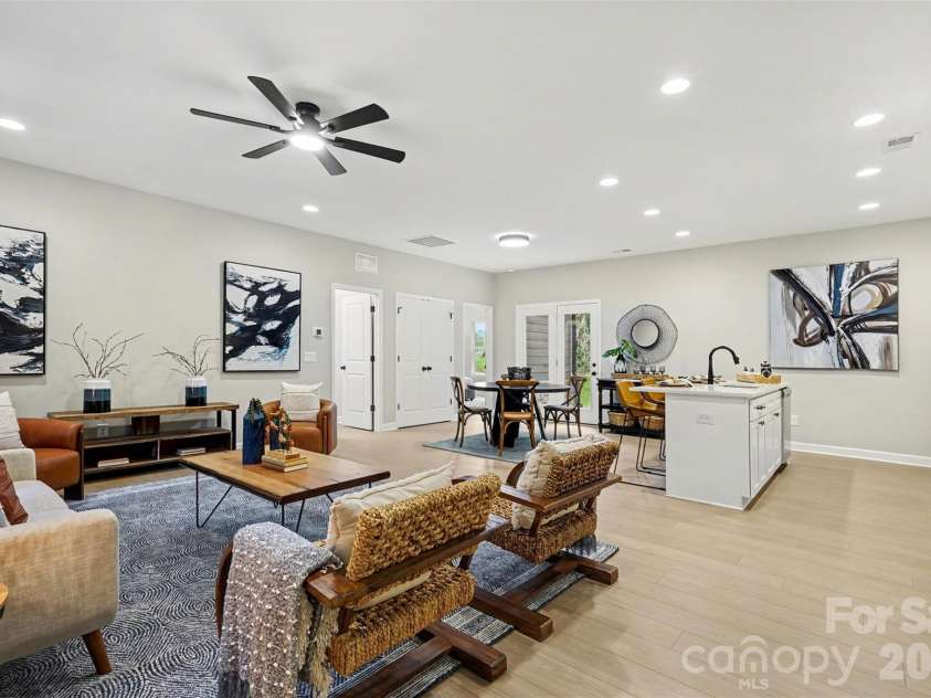 1002 Kingswood Drive, Monroe, NC 28112.  MLS# CAR4385415, YatesRealty ID 24679. Open Floor Plan