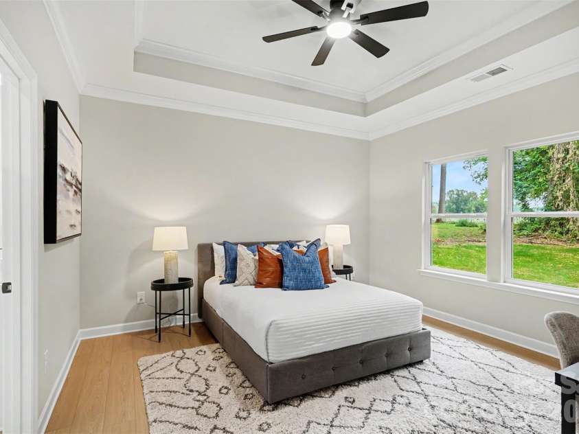 1002 Kingswood Drive, Monroe, NC 28112.  MLS# CAR4385415, YatesRealty ID 24679. Spacious Primary Bedroom