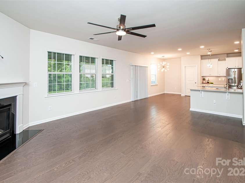 17718 Terryglass Lane, Charlotte, NC 28278.  MLS# CAR4274833, YatesRealty ID 24679. LVP flooring throughout main level.