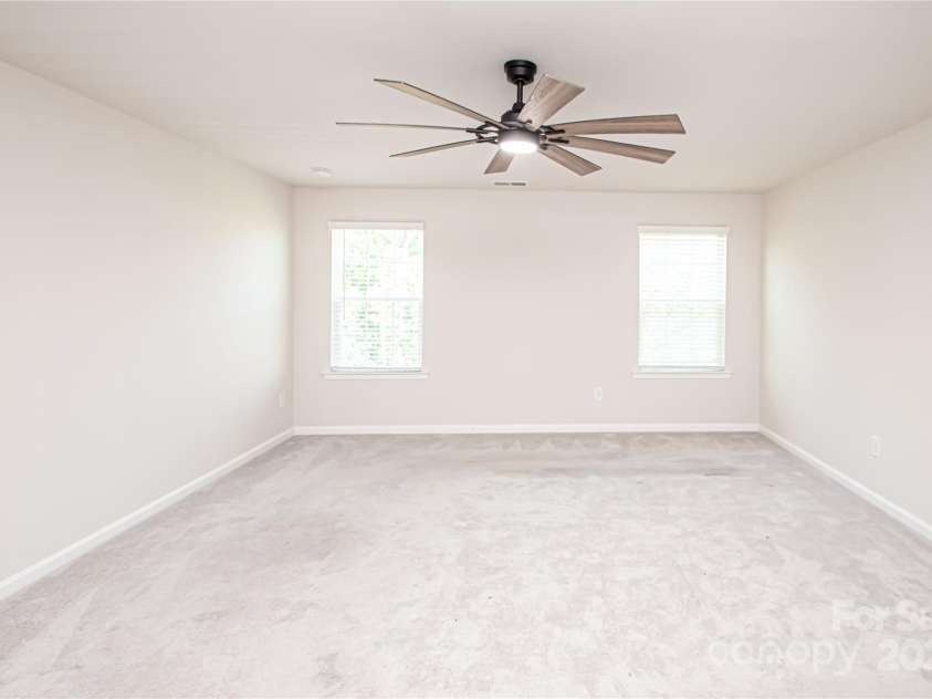 17718 Terryglass Lane, Charlotte, NC 28278.  MLS# CAR4274833, YatesRealty ID 24679. Master Bedroom is huge!  It can fit a king size bed, 2 night stands, dresser and still have extra room for a lot more!