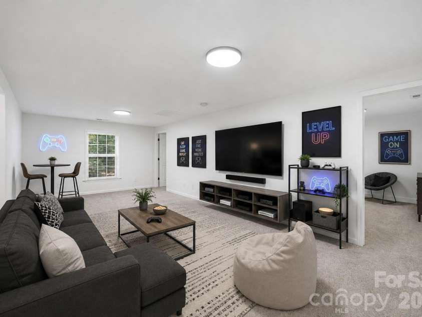 405 Leighton Court, Matthews, NC 28105.  MLS# CAR4376278, YatesRealty ID 24690. Bonus Room Virtually Staged